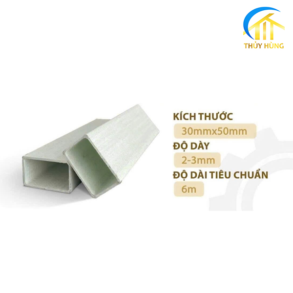 Xà gồ Composite FRP 30x50mm