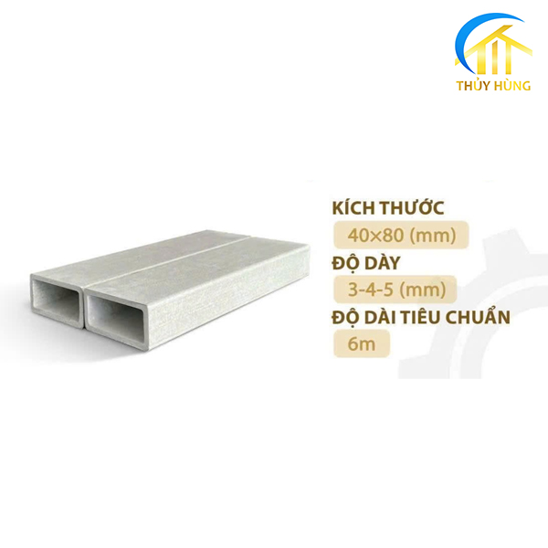 Xà gồ Composite FRP 40x80mm