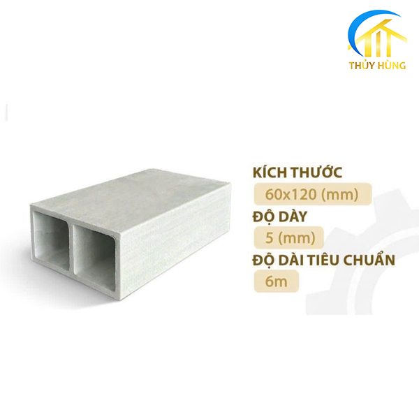 Xà gồ Composite FRP 60x120mm
