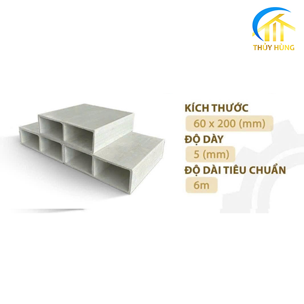 Xà gồ Composite FPR 60x200mm