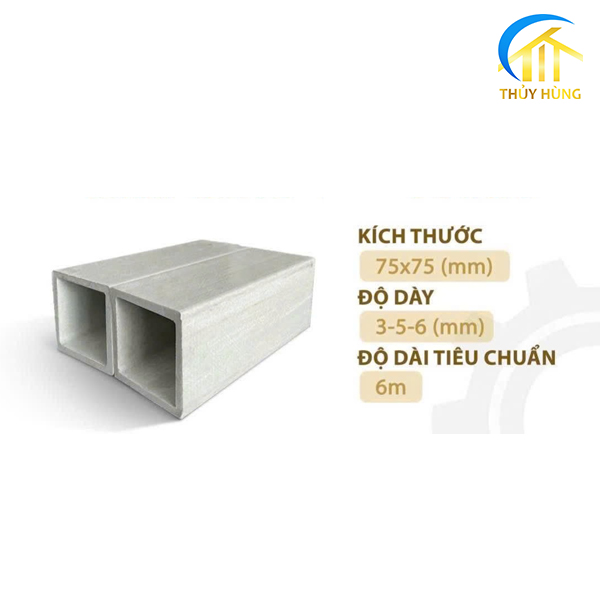 Xà gồ Composite FRP 75x75mm